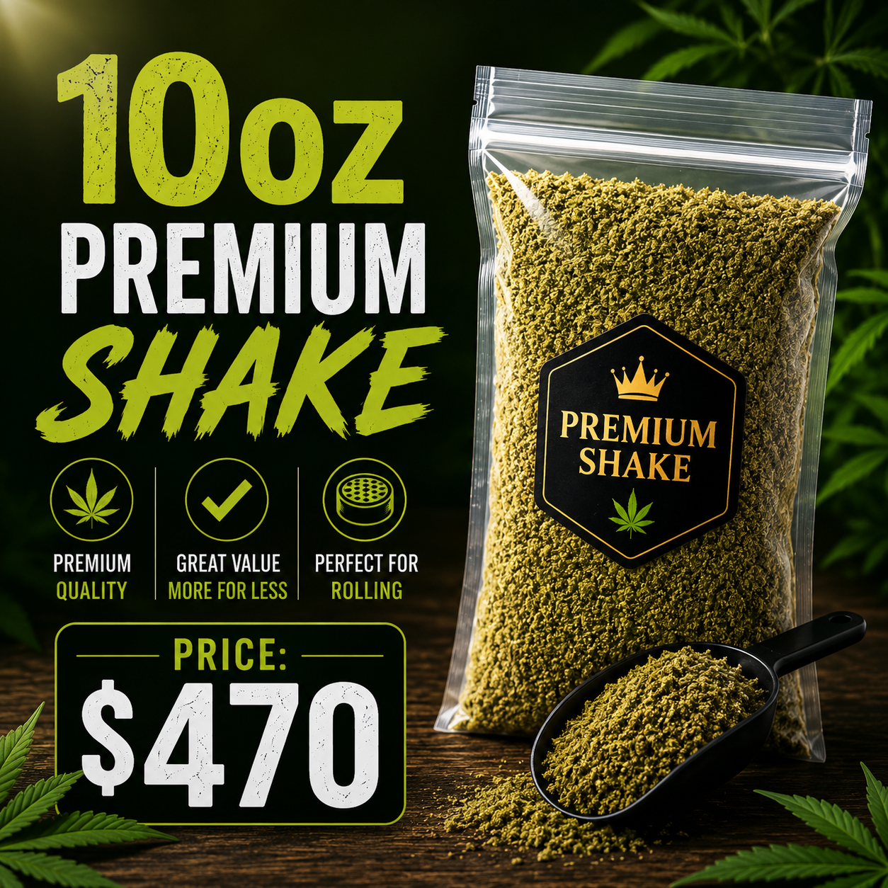 10oz Premium Shake deal
