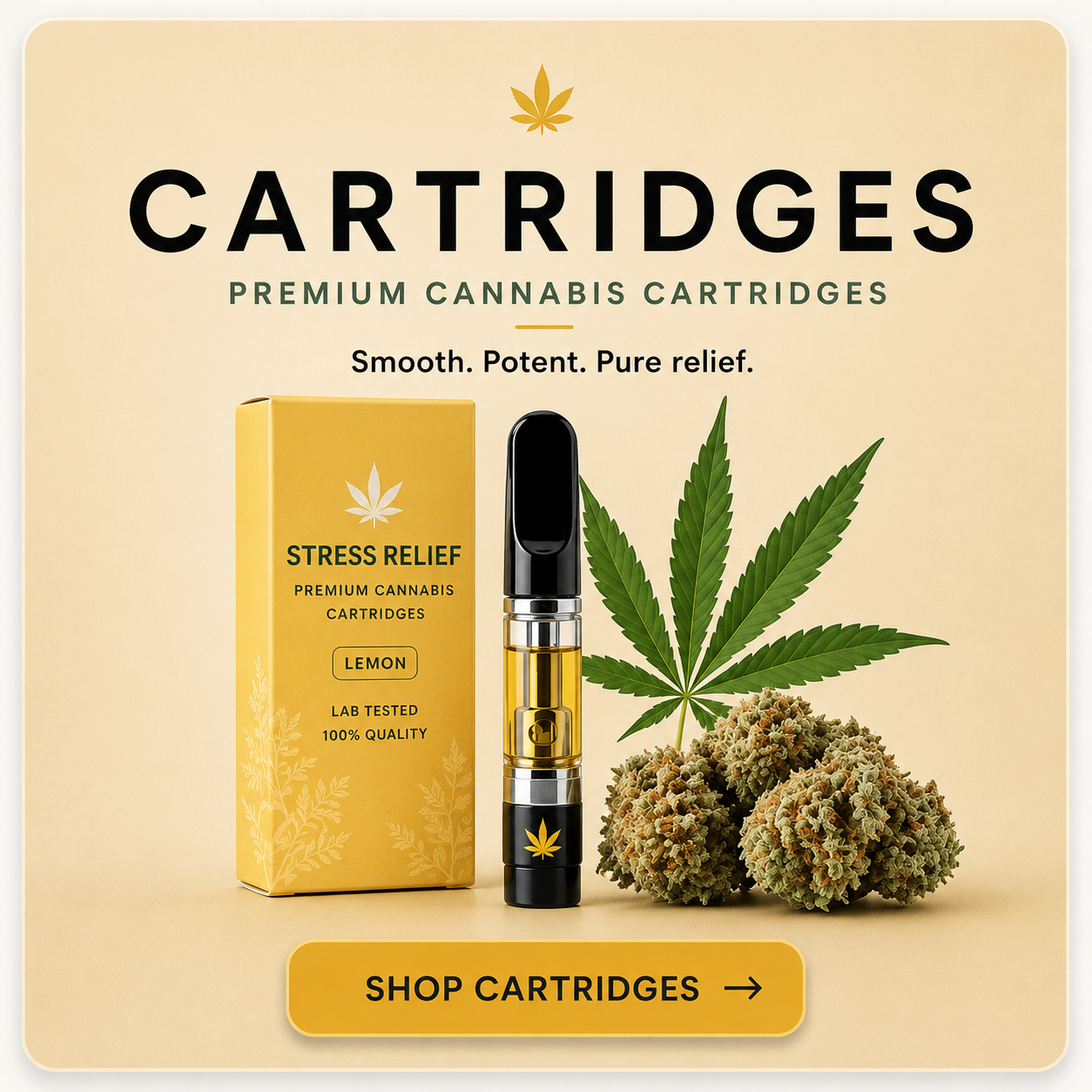 Shop Premium Cannabis Cartridges