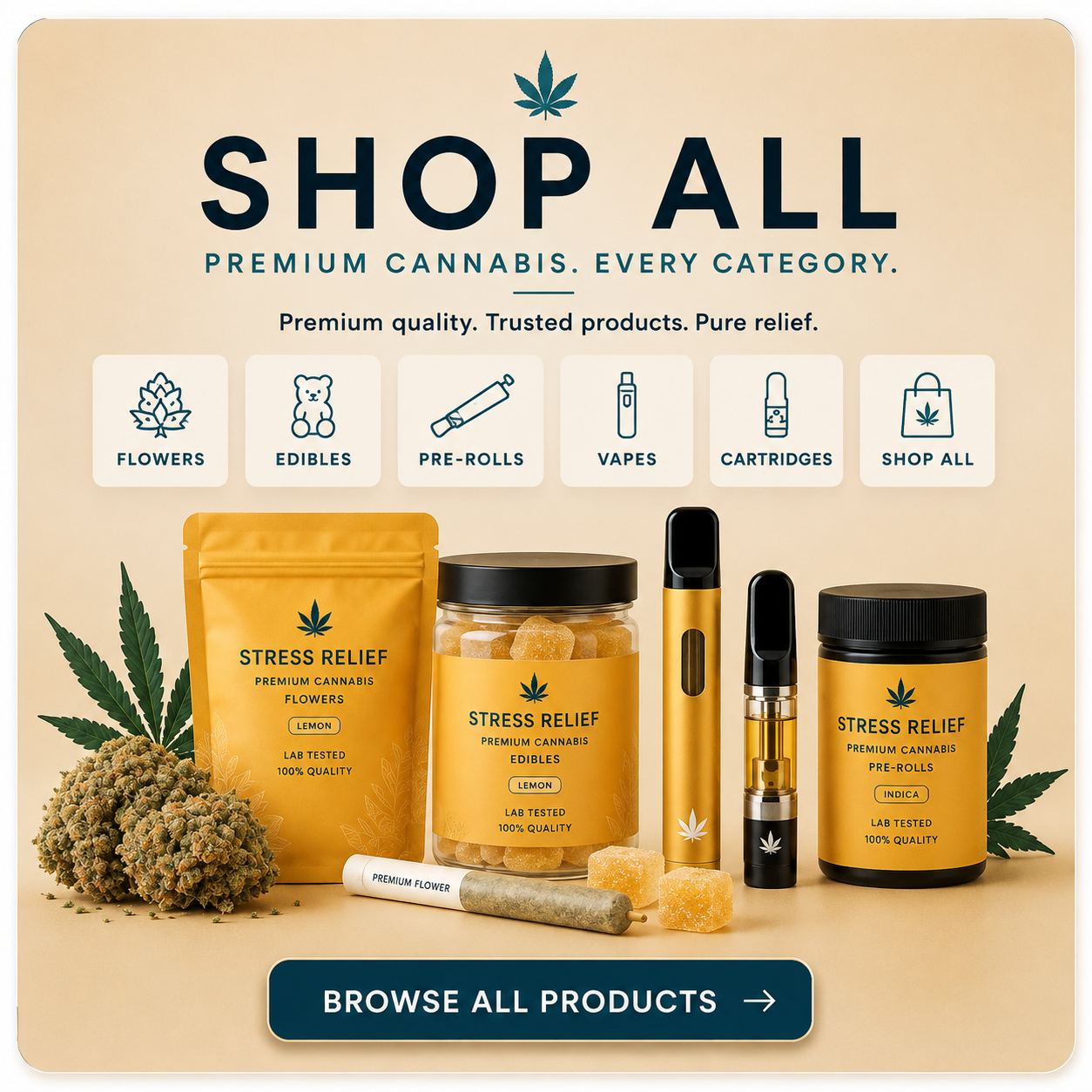Shop All Premium Cannabis Products